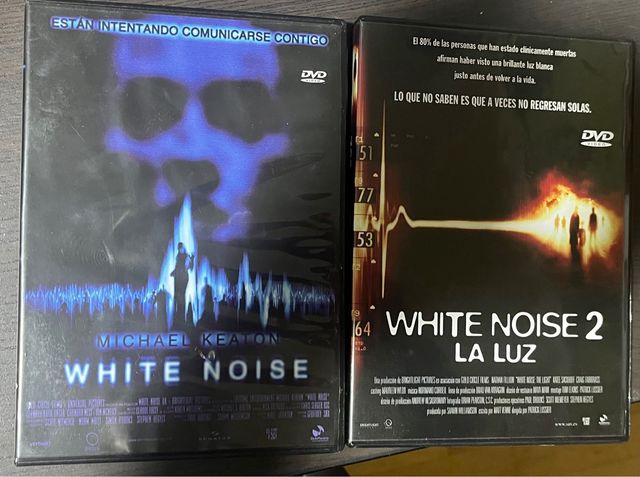 White noise 1 y 2 dvd