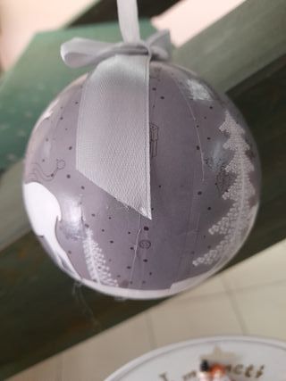 nuove 6 sfere natalizie arredo natale decorazioni