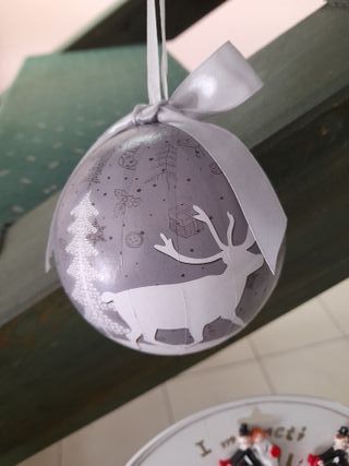 nuove 6 sfere natalizie arredo natale decorazioni