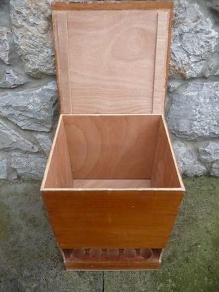 Tolva madera para grano-25 kg