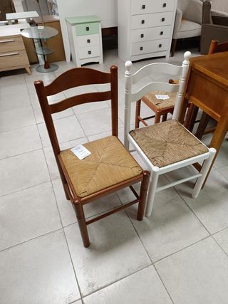Silla cocina madera
