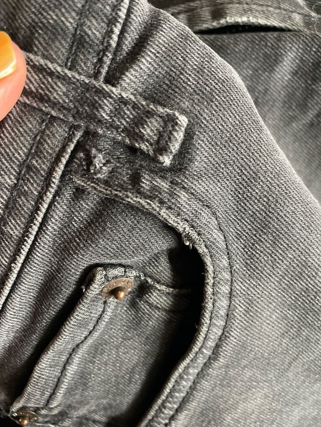 Vaquero negro hombre Zara