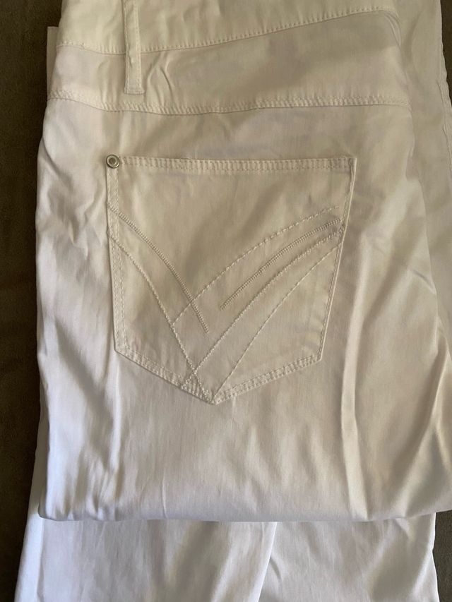Pantalón mujer blanco