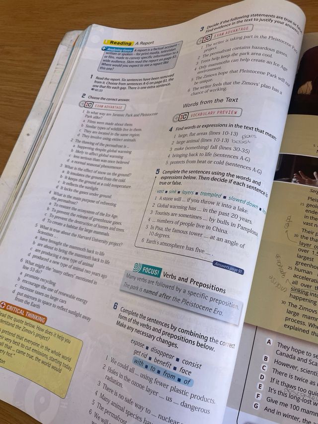 Libro in inglese per il 2° Baccalaureato. Libri Burlington