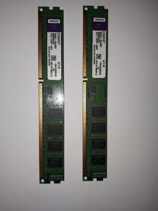 2 Memorias RAM de 4Gb