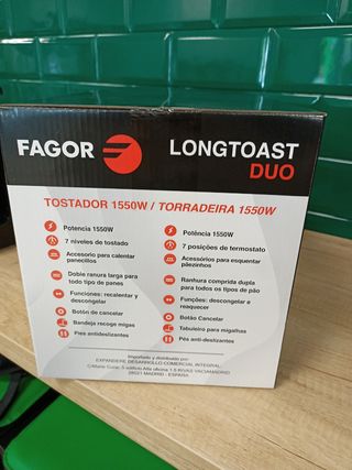 Tostadora DUO Fagor 1550W