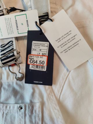 Falda peto nueva Tommy Hilfiger 