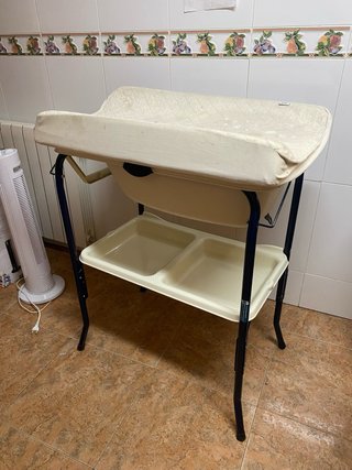 Bañera con cambiador bebe JANE