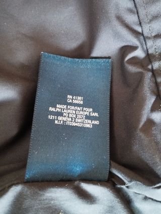 Chaqueta  fina  chico polo Ralph Lauren 