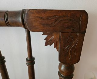 Cabezal cama matrimonio antiguo