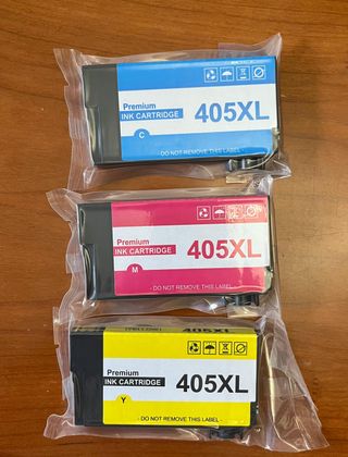 Cartuchos compatibles EPSON 405XL C/M/Y