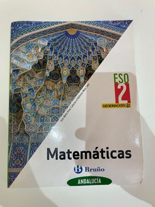 Libro Matematicas 2º ESO