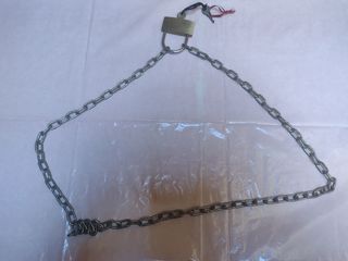 Cadena gruesa con candado
