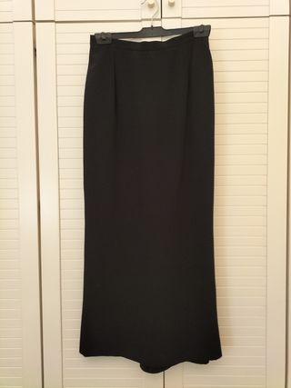 Traje fiesta de falda, top y chaqueta