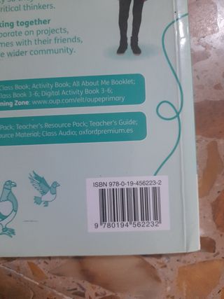 Libro de ingles All About Us 6primaria