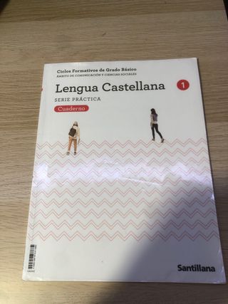 Cuaderno Lengua Castellana 1o FPB