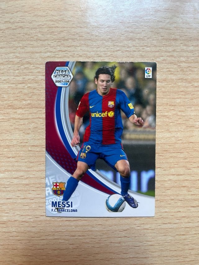 Carta de Messi 2007-2008