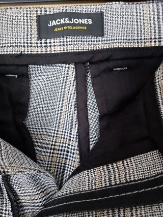 Pantalón cuadros hombre 