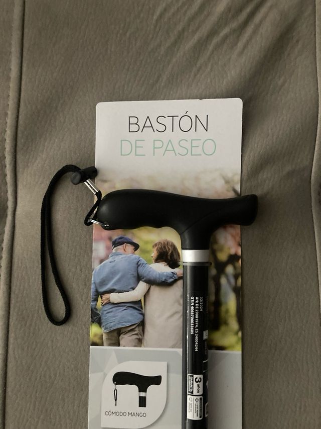 Baston de paseo plegable y extensible