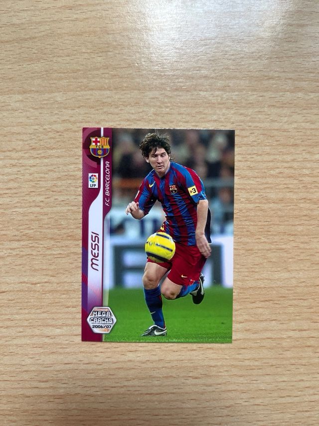 Carta de Messi temporada 2006-2007
