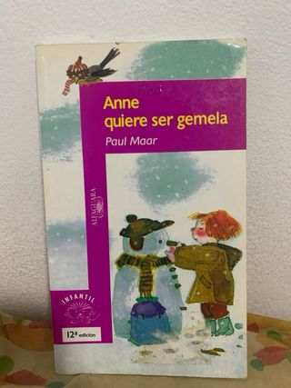 Anne quiere ser gemela