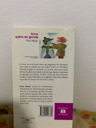 Anne quiere ser gemela