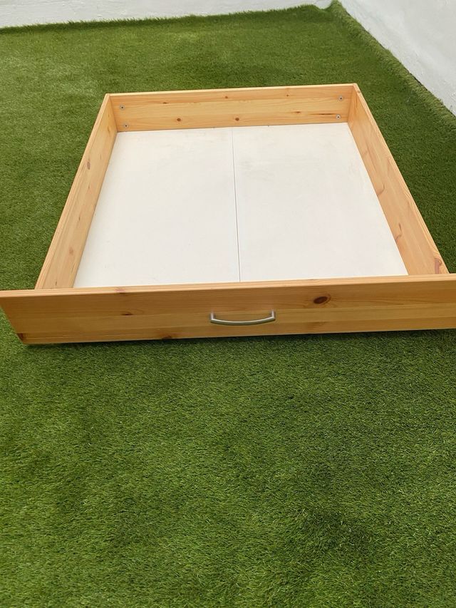 Cajon madera cama Flexa