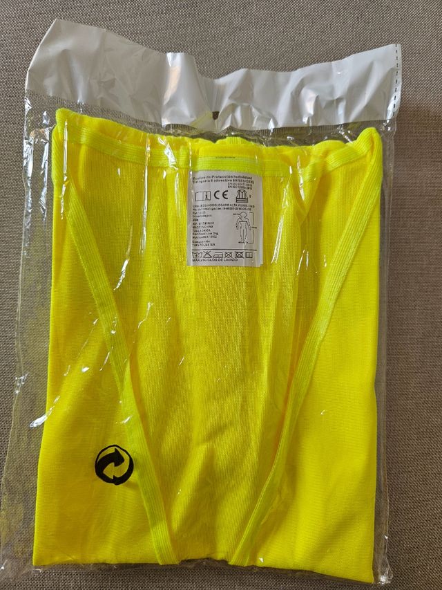 Chaleco seguridad nuevo