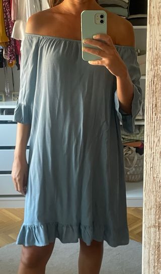 Vestido hombros descubiertos