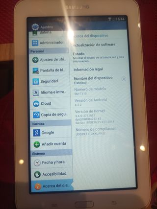 Tablet Samsung TAB 3