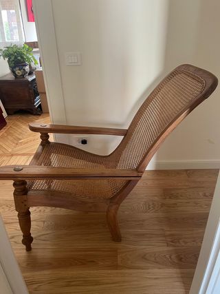 CHAISE LONGUE IN TEAK BALINESE