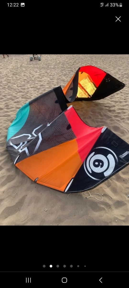 Cometa kitesurf 9m