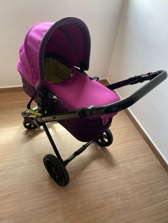 Carro bebe completo mas accesorios