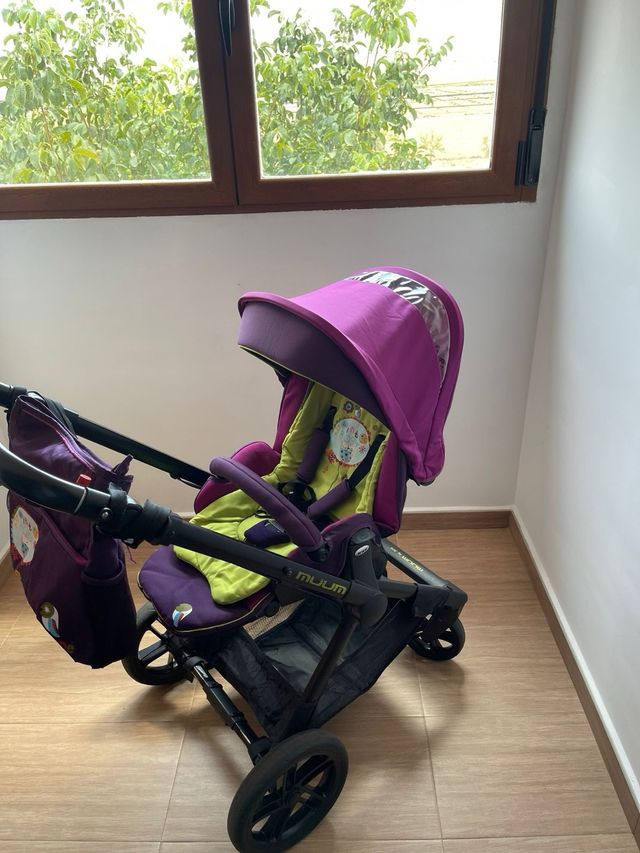 Carro bebe completo mas accesorios