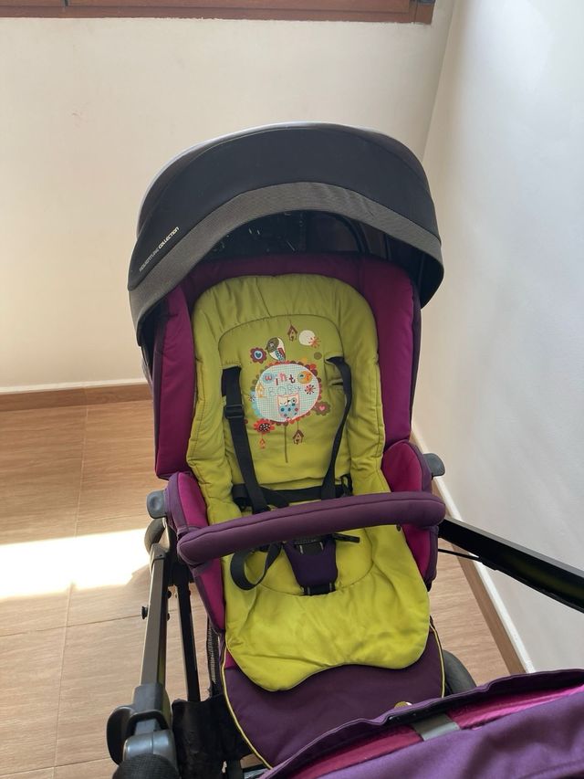 Carro bebe completo mas accesorios