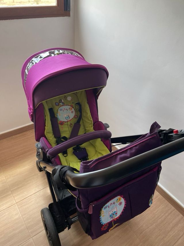 Carro bebe completo mas accesorios