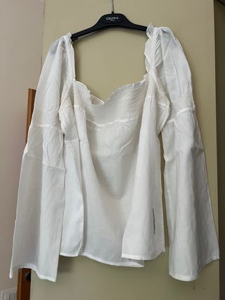 Top manica lunga bianco ragazza firmato Desigual