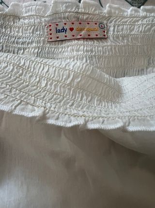 Top manica lunga bianco ragazza firmato Desigual