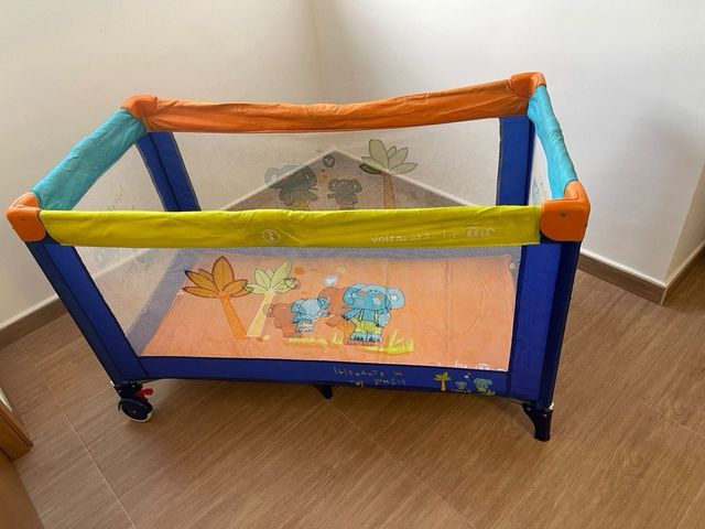 Parque bebe mas colchon