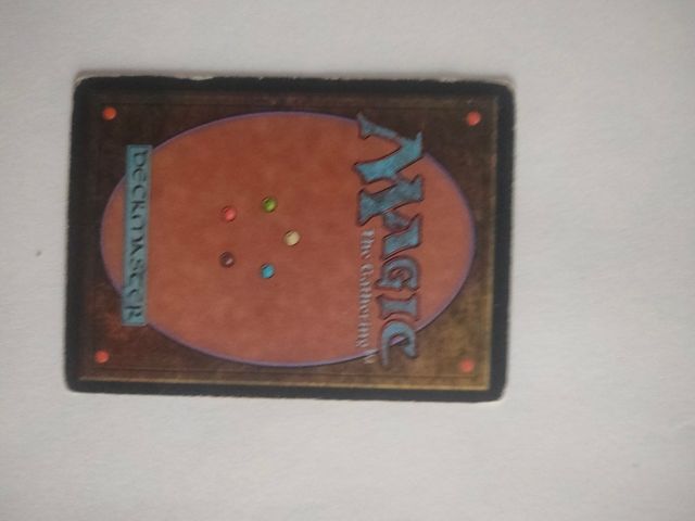 Magic - catene del mana - carta firmata