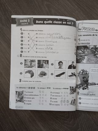 En Scėne! Libro de francés. 5°Primaria