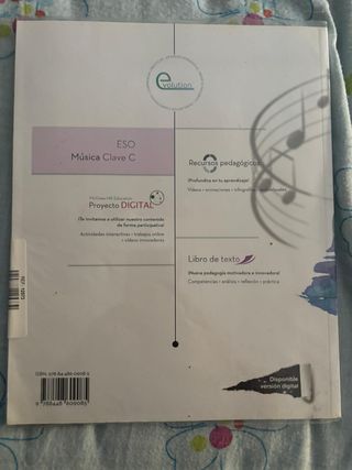 Libros de 3 y 4 de la ESO