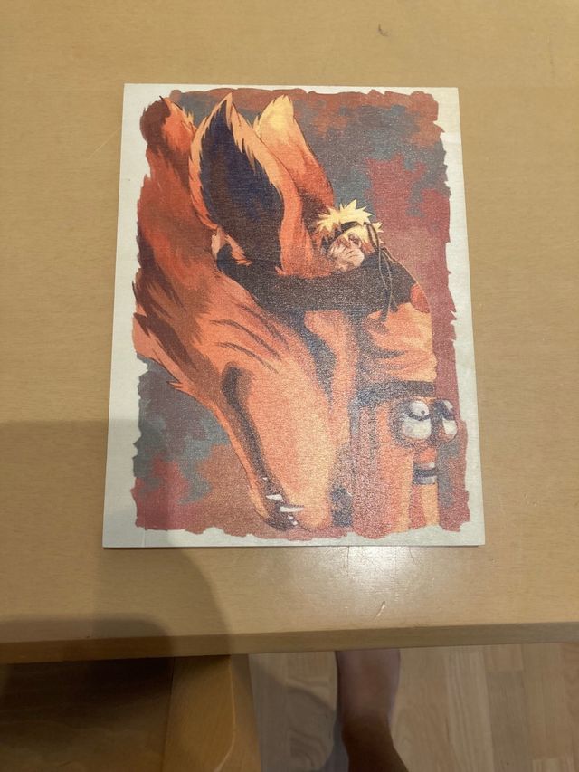 Cuadro madera Naruto