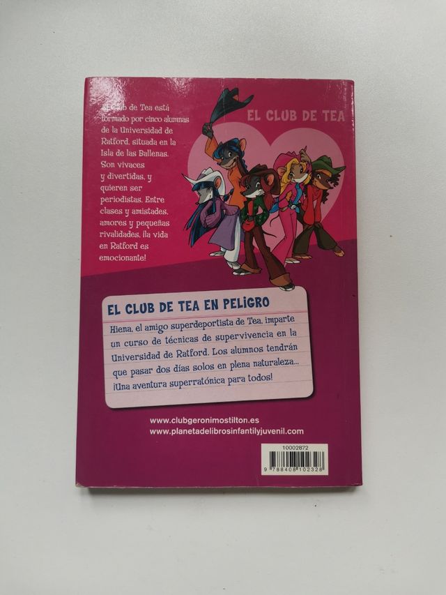 Libro El club de Tea en peligro