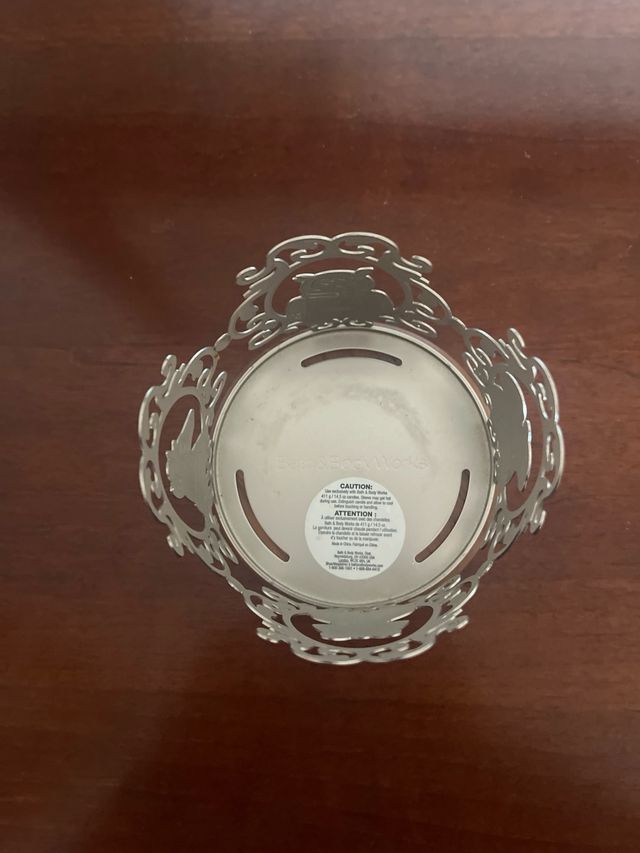 porta velas Bath and body works