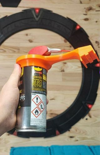Engrasador de cadena para moto