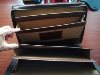 Maletín de trabajo de piel