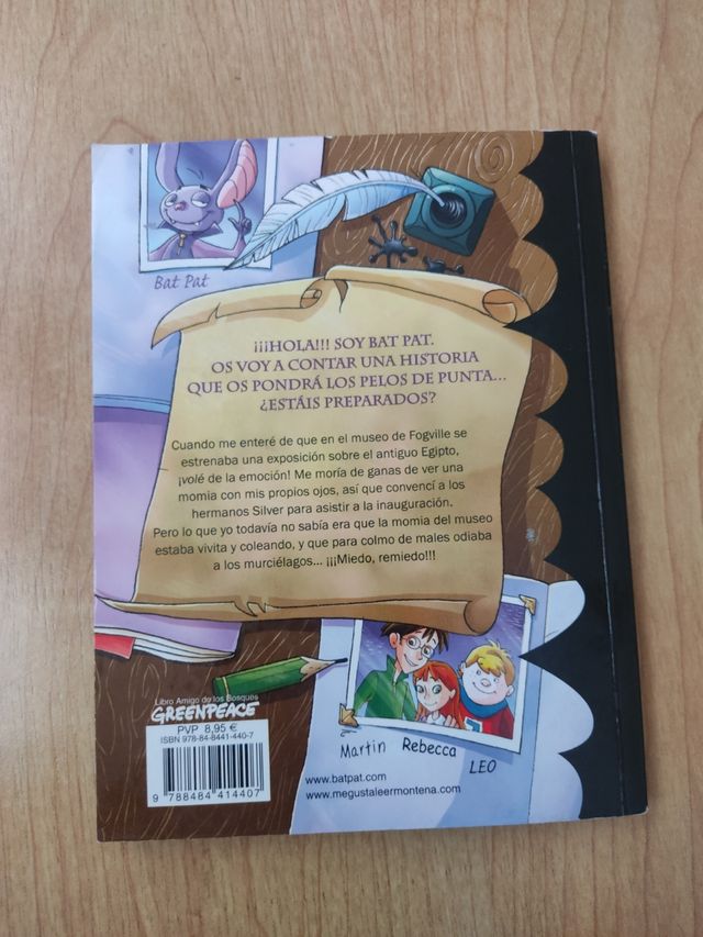 Bat Pat la abuela de Tutankamón