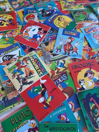lote libros walt disney antiguos
