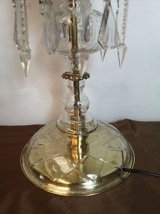 Lámpara Cristal y Lágrimas